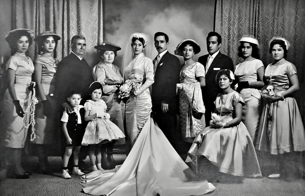 At the wedding of Agustin González Godínez and Margarita Gutiérrez Gutiérrez