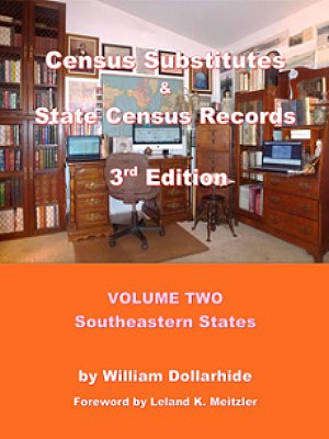 Census Substitutes & State Census Records Vol 2 Southeastern States