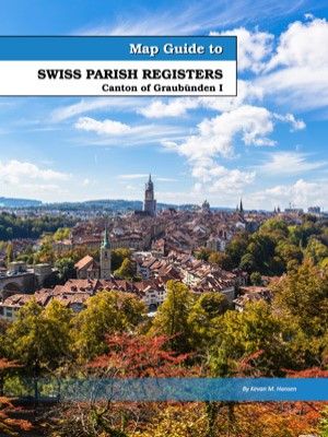 Map Guide to Swiss Parish Registers, Canton of Graubunden