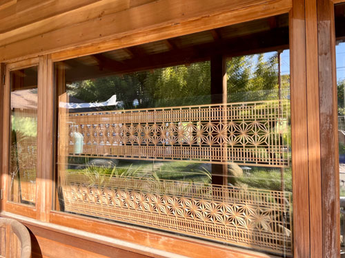 Window Screens made by George Nishihara