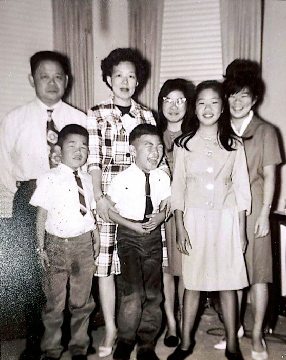 Wong family photo