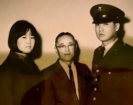 Janet, Richard, and Dennis Tokumaru