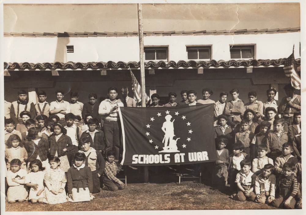 Aliso School during WWII