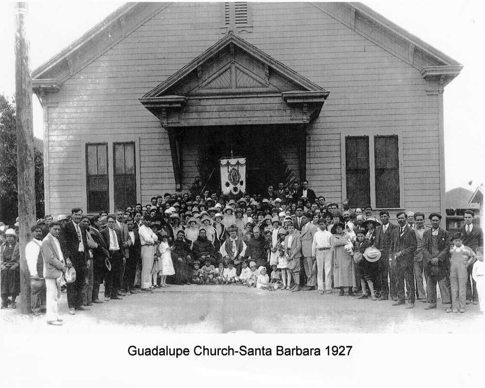 Guadalupe Church - Santa Barbara 1927