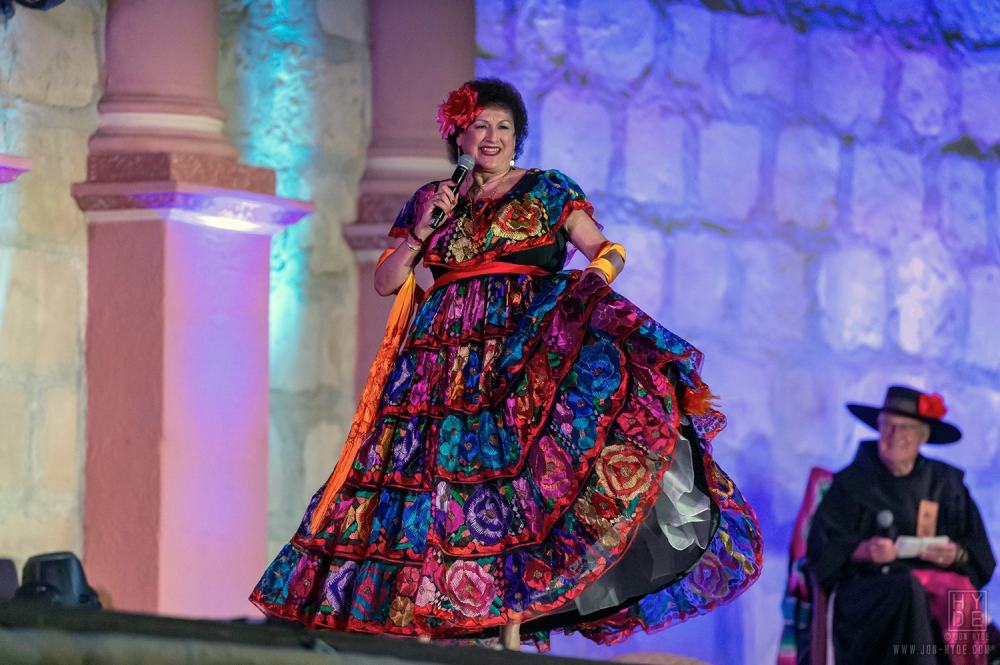 Irma performing at Fiesta, 2024