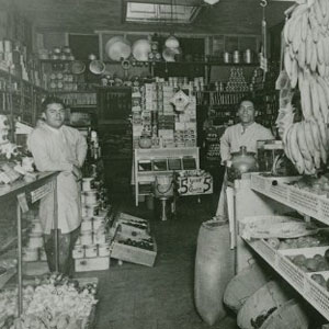 Interior of Osuna Grocery in Santa Barbara