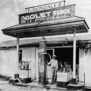 Violet Ray gas station