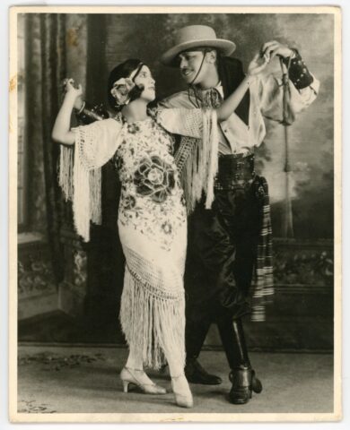 1-Cota-001 Juan Cota and his sister, Anita Cota, ca. 1920s-30s